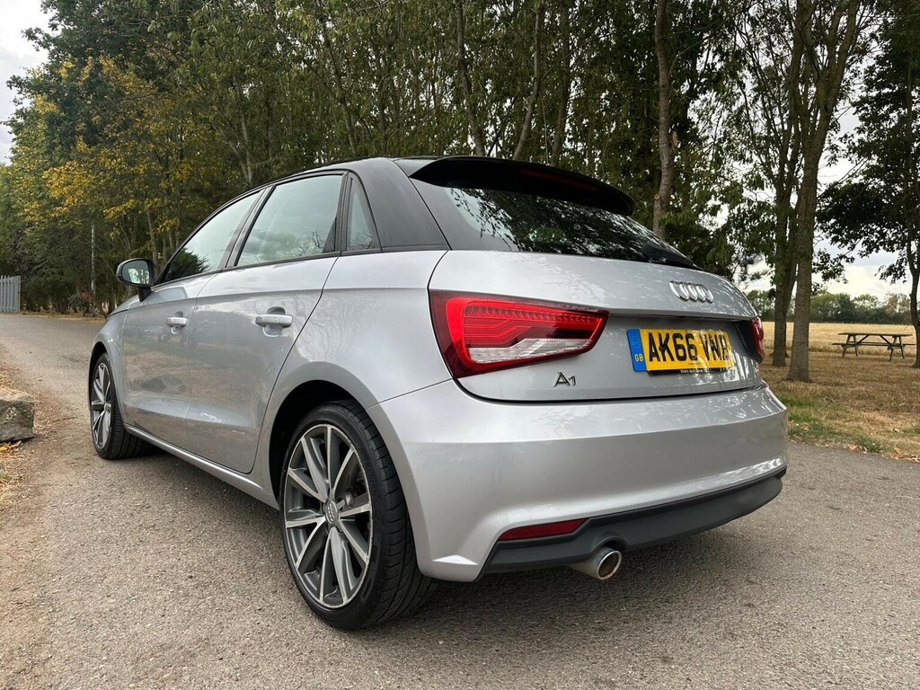 Audi A1 Hatchback 1.6 Tdi Sport Sportback S Tronic Euro 6 Silver #5