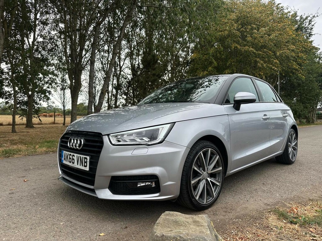 Audi A1 Hatchback 1.6 Tdi Sport Sportback S Tronic Euro 6 Silver #3