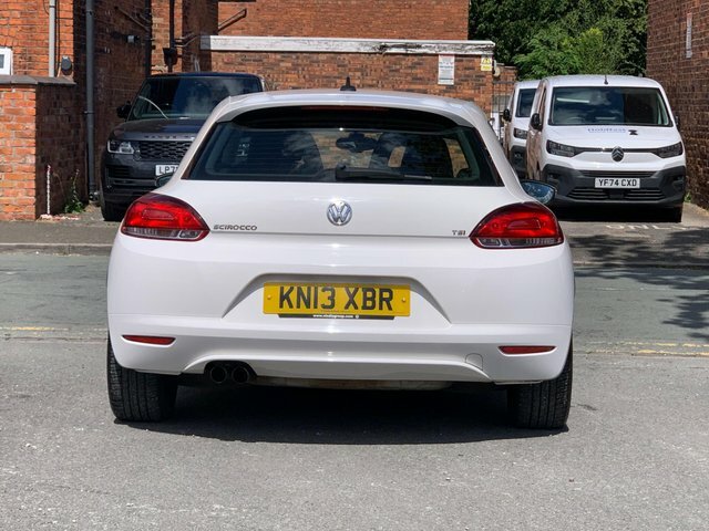 Volkswagen Scirocco Manual White #4