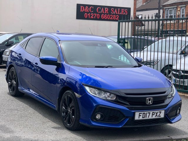 Honda Civic Manual Blue #6