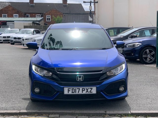 Honda Civic Manual Blue #2