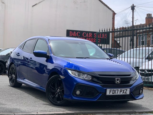 Honda Civic Manual Blue
