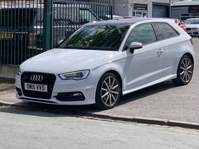 Audi A3 A3 S Line Tdi Quattro S-a White #3