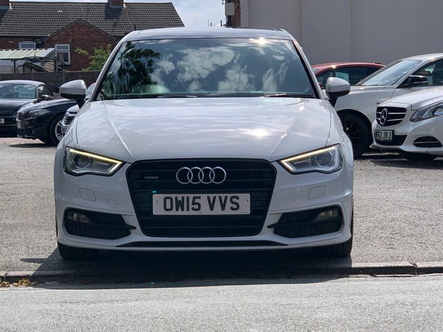 Audi A3 A3 S Line Tdi Quattro S-a White #2