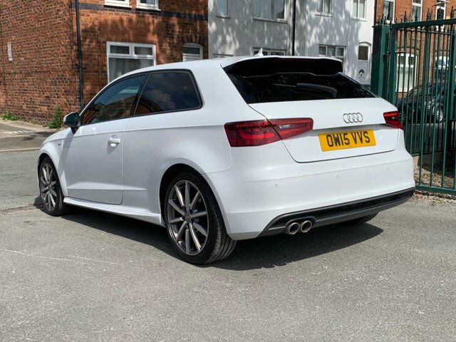Audi A3 A3 S Line Tdi Quattro S-a White #4