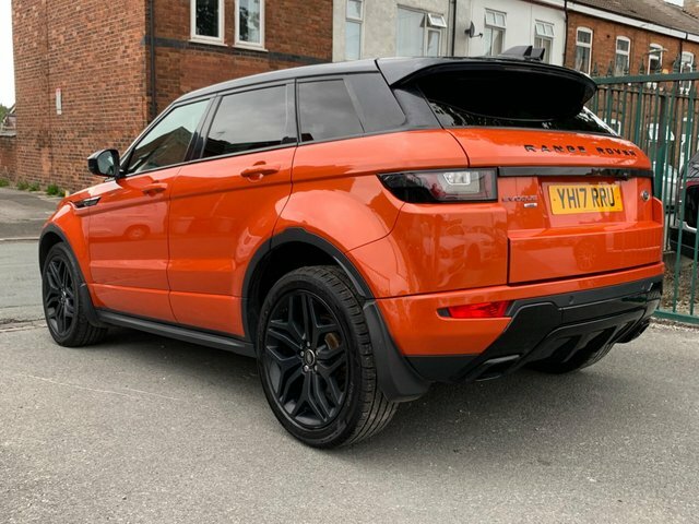 Land Rover Range Rover Evoque Range Rover Evoque Hse Dynamic Td4 Orange #3
