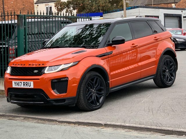 Land Rover Range Rover Evoque Range Rover Evoque Hse Dynamic Td4 Orange #2