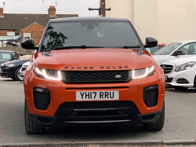 Land Rover Range Rover Evoque Range Rover Evoque Hse Dynamic Td4 Orange