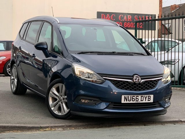 Vauxhall Zafira Tourer Manual Blue #5