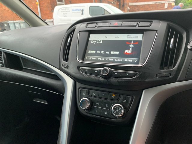 Vauxhall Zafira Tourer 1.4I Turbo Sri Euro 6 Grey #31