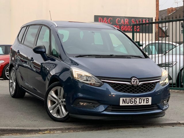 Vauxhall Zafira Tourer Manual Blue