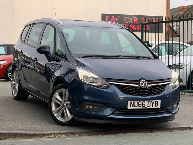 Vauxhall Zafira Tourer Manual Blue #6