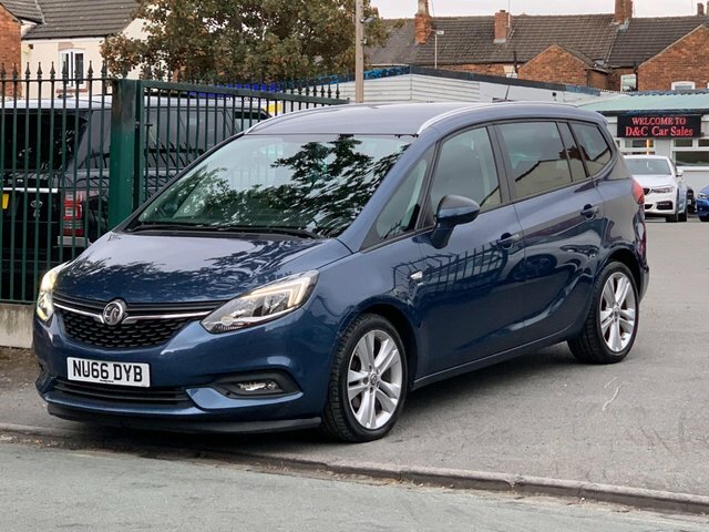 Vauxhall Zafira Tourer 1.4I Turbo Sri Euro 6 Grey #8