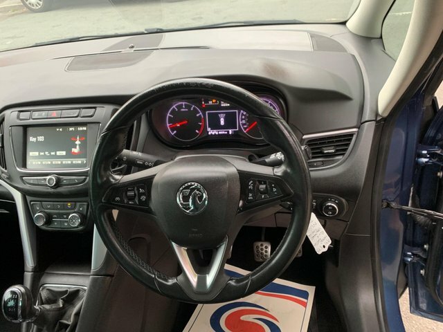 Vauxhall Zafira Tourer 1.4I Turbo Sri Euro 6 Grey #35