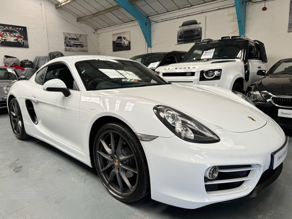 Porsche Cayman 2.7 981 Coupe Pdk Euro 5 Ss 275 Ps White