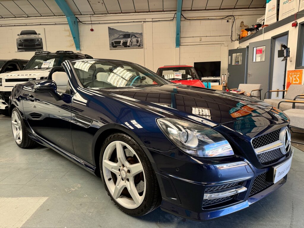 Mercedes-Benz SLK 1.8 Slk200 Blueefficiency Amg Sport Convertible Blue