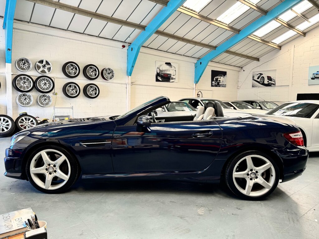 Mercedes-Benz SLK 1.8 Slk200 Blueefficiency Amg Sport Convertible Blue #4
