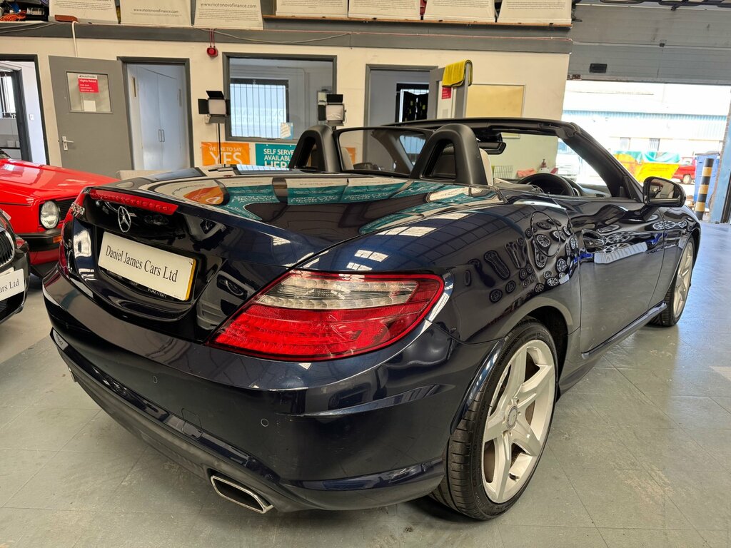 Mercedes-Benz SLK 1.8 Slk200 Blueefficiency Amg Sport Convertible Blue #5