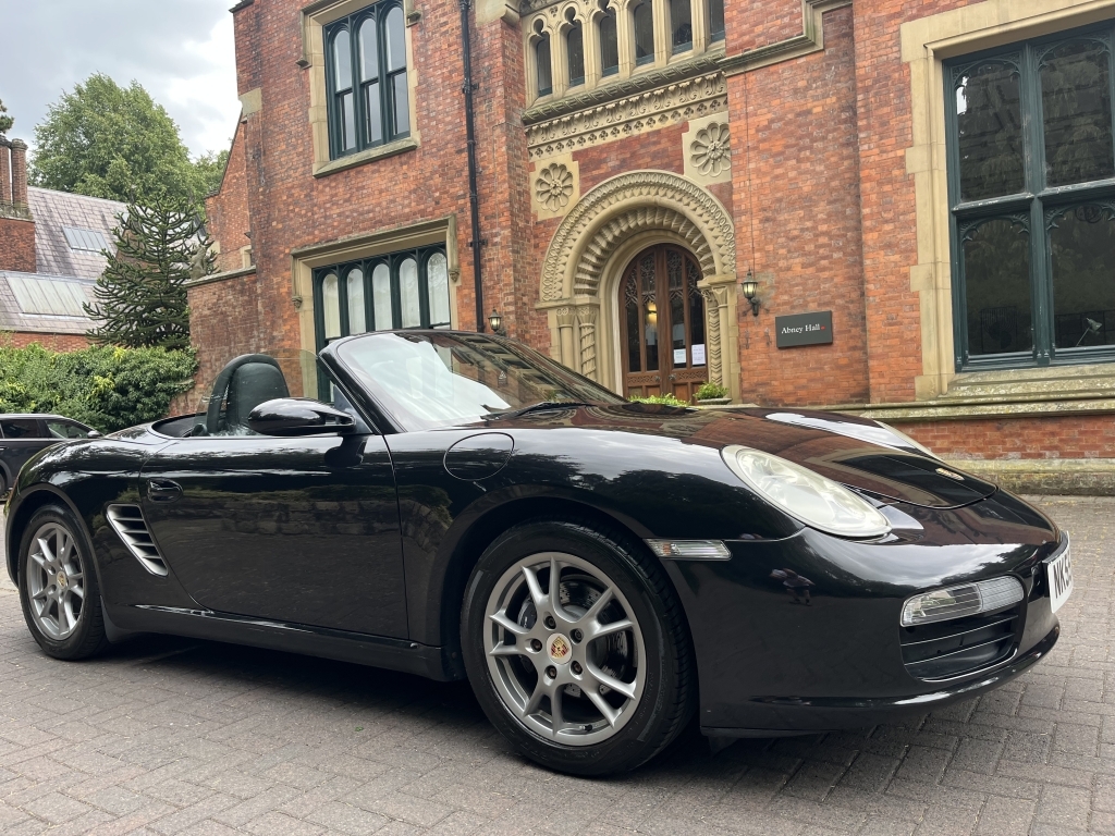 Porsche Boxster Convertible Black