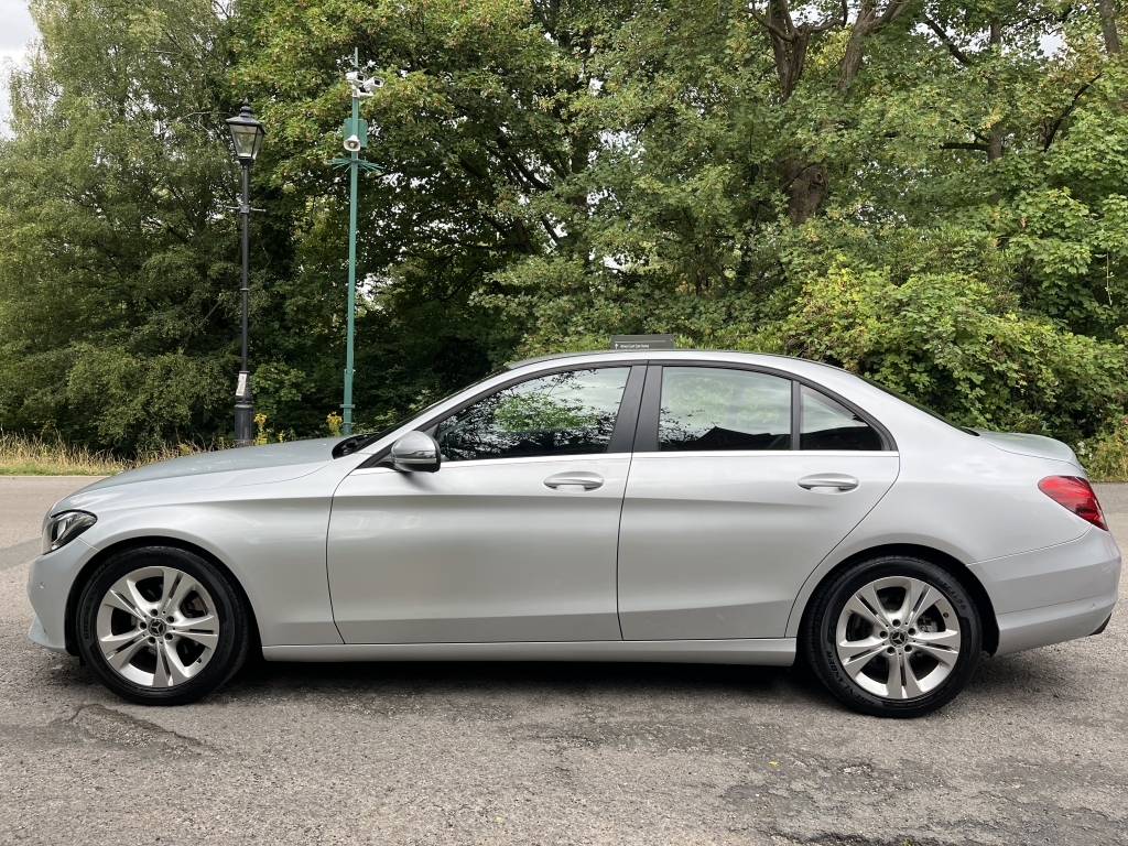 Mercedes-Benz C Class C 220 D Se Executive Edition Silver #3