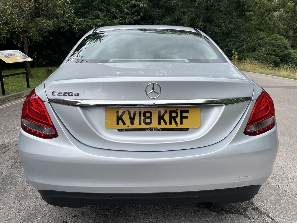 Mercedes-Benz C Class C 220 D Se Executive Edition Silver #2