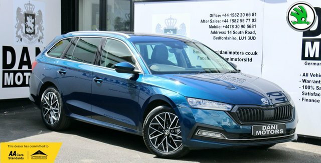 Skoda Octavia Estate Blue