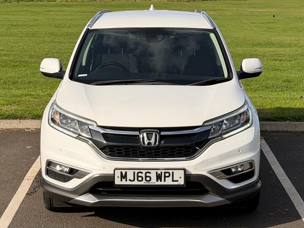 Honda Cr-V Se Plus White #4
