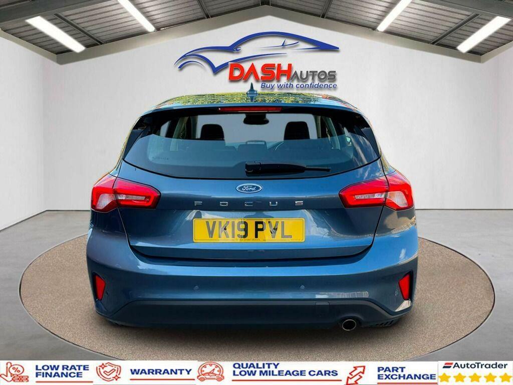 Ford Focus 1.0T Ecoboost Titanium Euro 6 Ss 2019 VK19PVL Blue #6