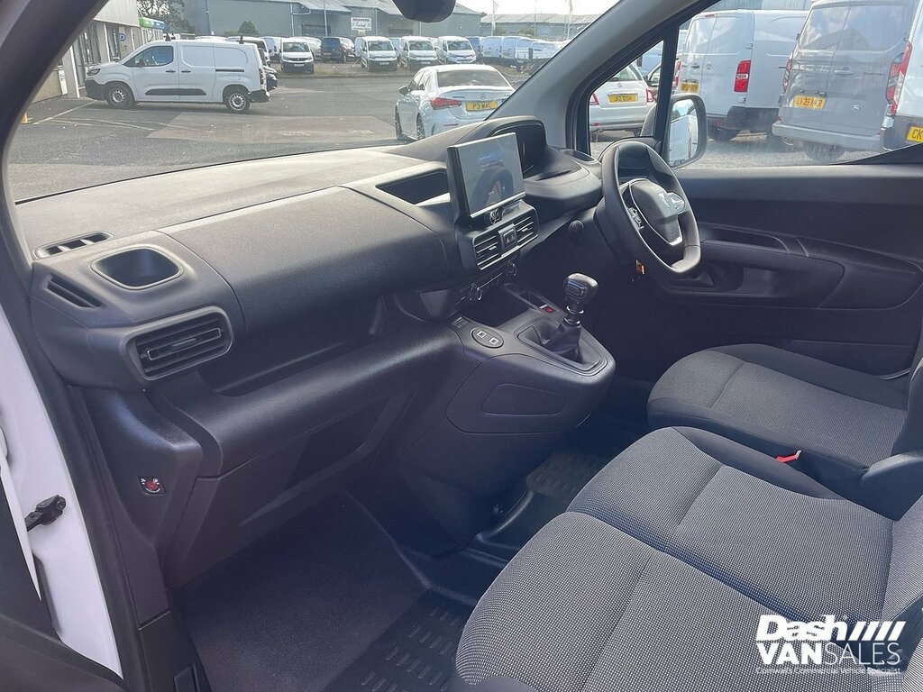 Peugeot Partner 1000 1.5 Bluehdi 100 Professional Van White #10