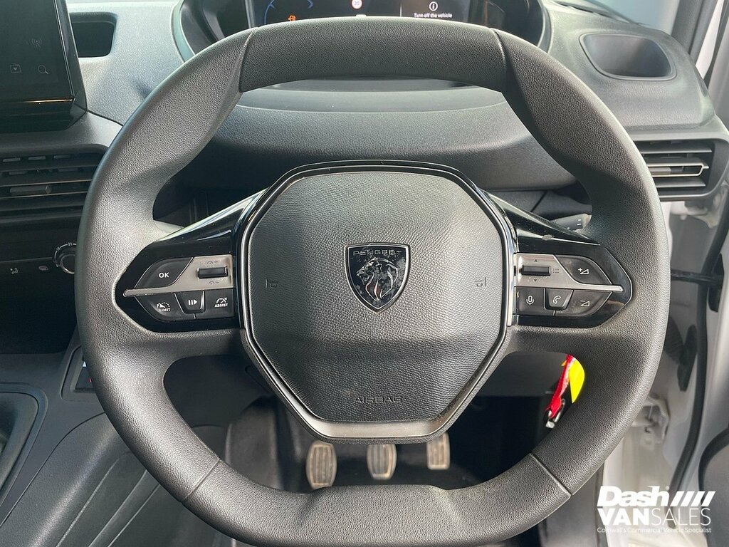 Peugeot Partner 1000 1.5 Bluehdi 100 Professional Van White #15