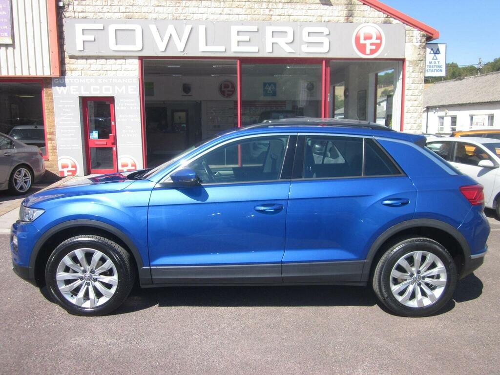 Volkswagen T-Roc 1.0 Tsi Se Euro 6 Ss Blue #2