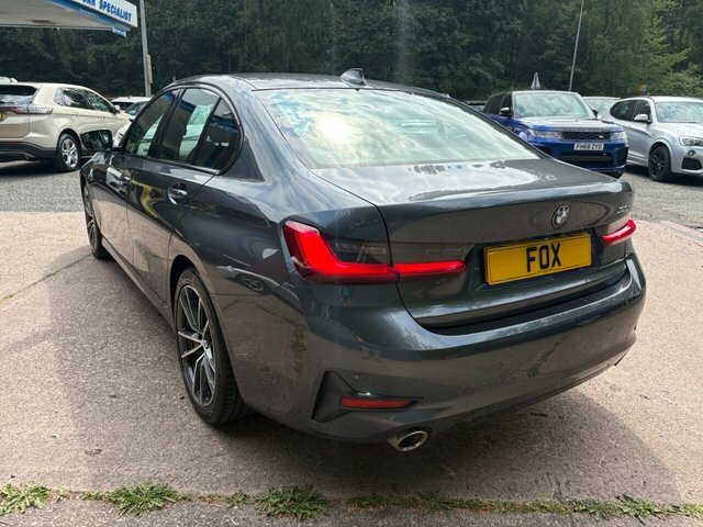BMW 3 Series 2021 2.0 320I Sport Saloon Euro 6 DT70YGY Grey #2