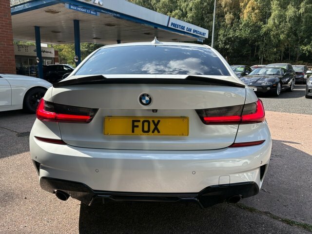 BMW 3 Series 2019 2.0 320D M Sport Saloon Euro White #6