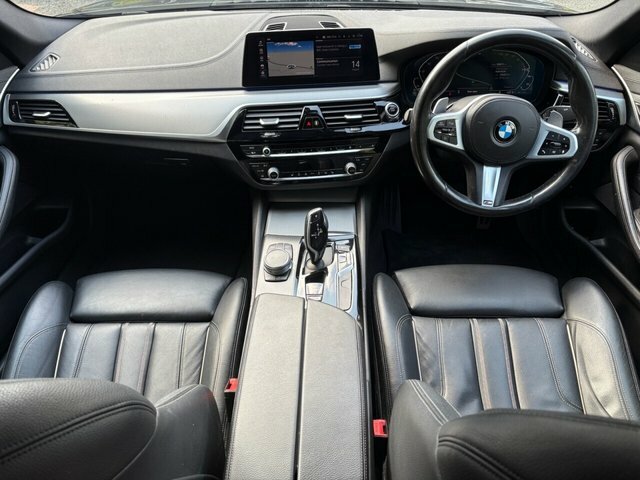 BMW 5 Series 2020 2.0 530E 9.2Kwh M Sport Saloon Plu Black #4