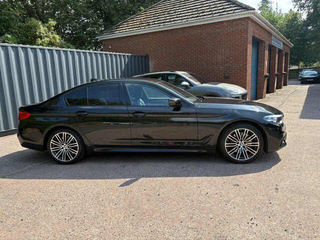BMW 5 Series 2020 2.0 530E 9.2Kwh M Sport Saloon Plu Black #3