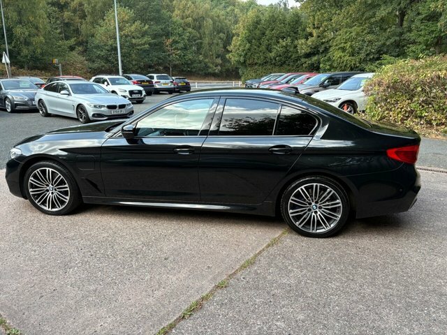 BMW 5 Series 2020 2.0 530E 9.2Kwh M Sport Saloon Plu Black #6