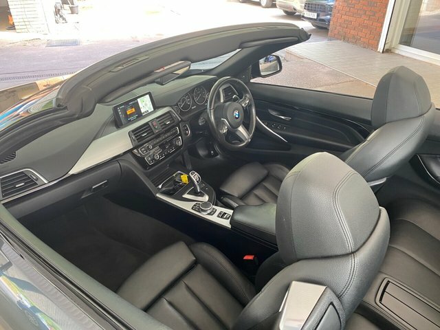 BMW 4 Series 2018 2.0 420D M Sport Convertible Grey #6