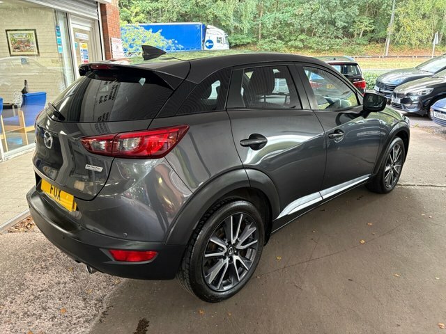 Mazda CX-3 2017 2.0 Skyactiv-g Sport Nav Suv Manua SK67WHL Grey #3