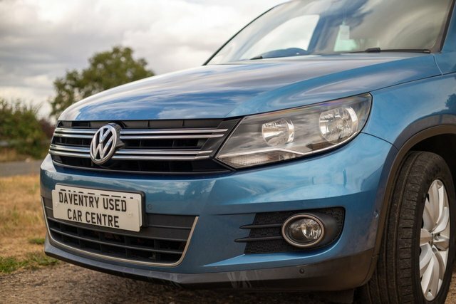 Volkswagen Tiguan 2015 2.0 Tdi Bluemotion Tech Match Suv RK65EEY Blue #3