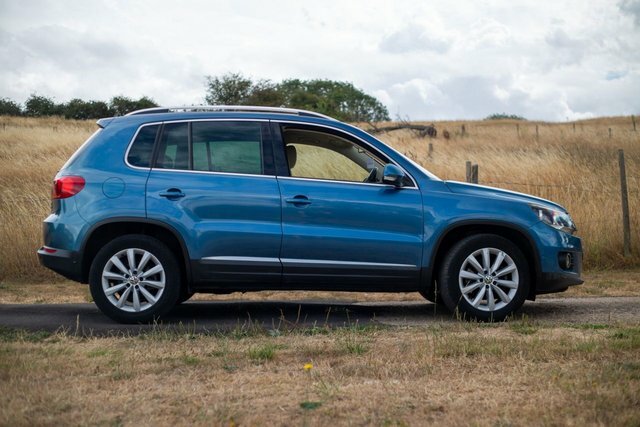 Volkswagen Tiguan 2015 2.0 Tdi Bluemotion Tech Match Suv RK65EEY Blue #6