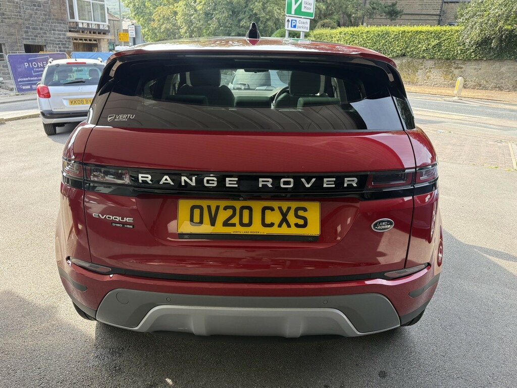 Land Rover Range Rover Evoque 2.0 D180 Mhev Hse Red #4