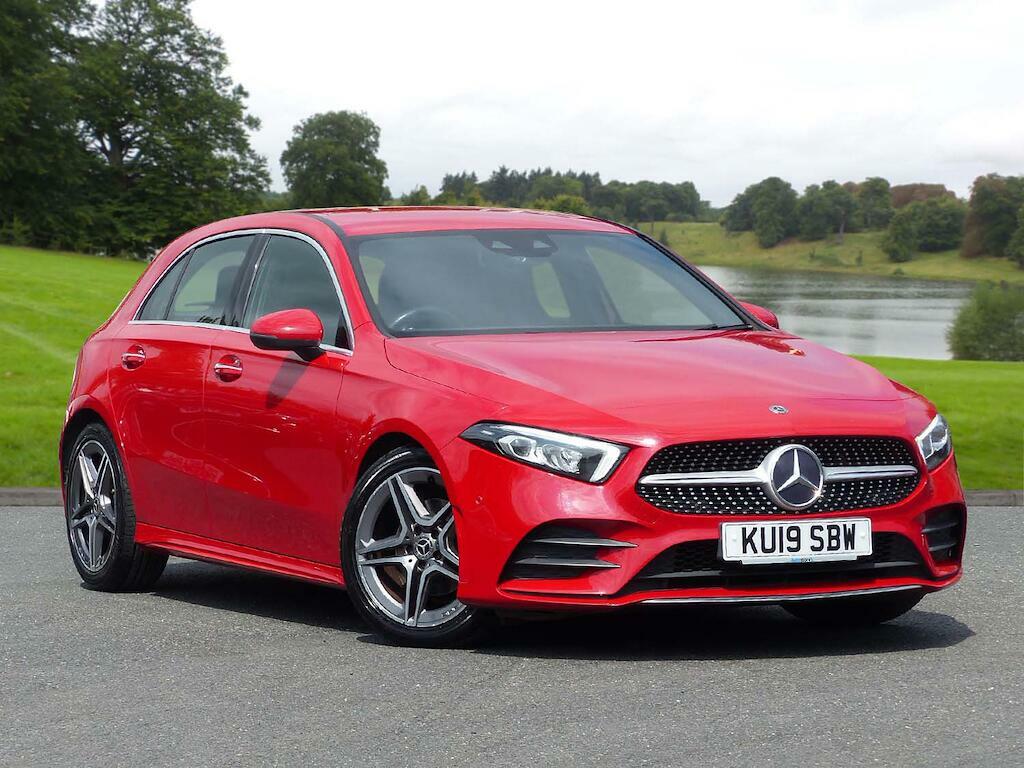 Mercedes-Benz A Class 1.3 A200 Amg Line Premium 7G-dct Euro 6 Ss KU19SBW Red