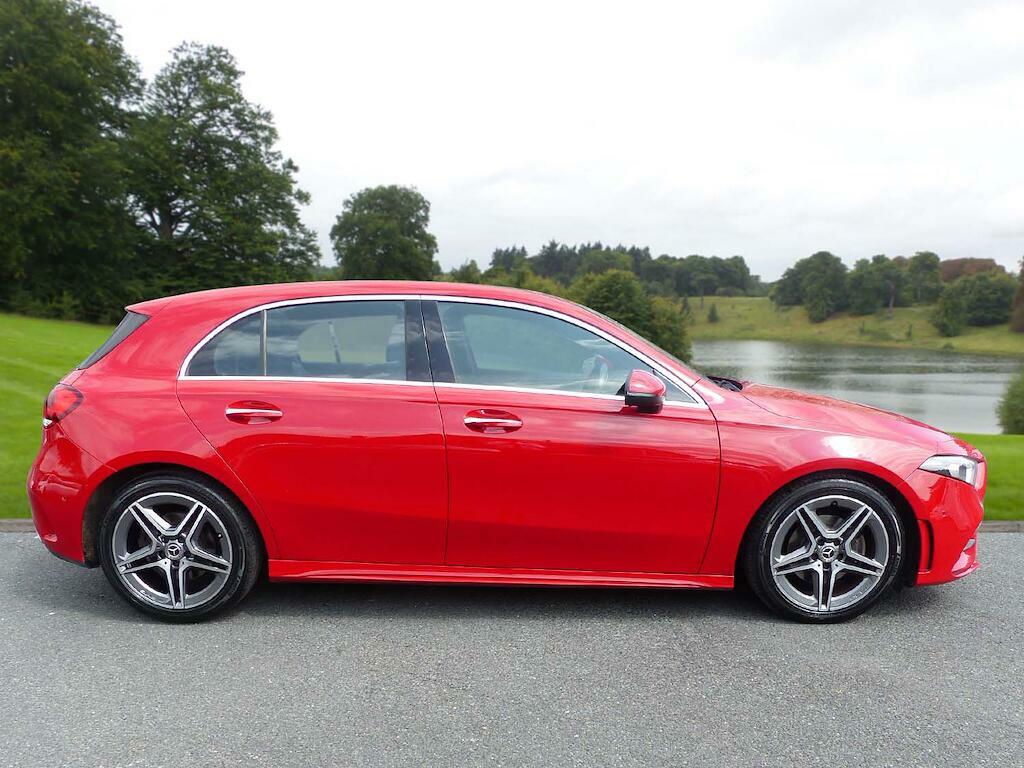 Mercedes-Benz A Class 1.3 A200 Amg Line Premium 7G-dct Euro 6 Ss KU19SBW Red #3