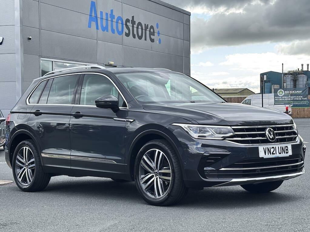 Volkswagen Tiguan 1.5 Tsi Elegance Dsg Euro 6 Ss VN21UNB Grey #3