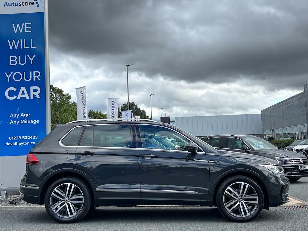 Volkswagen Tiguan 1.5 Tsi Elegance Dsg Euro 6 Ss VN21UNB Grey #4