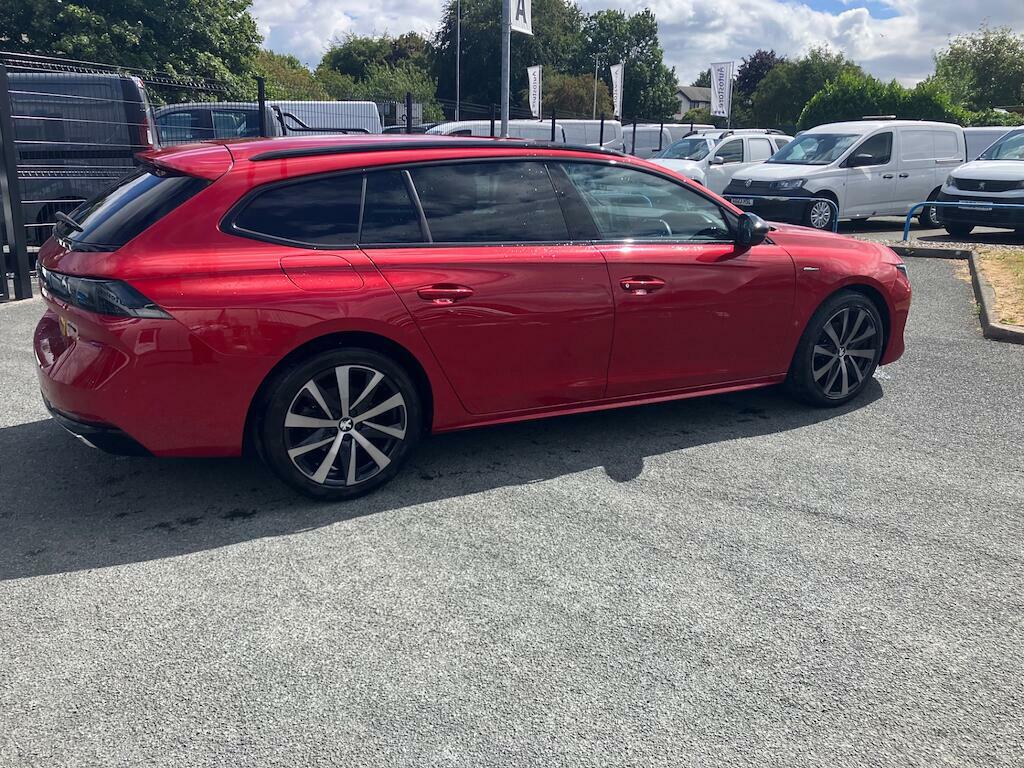 Peugeot 508 SW 1.5 Bluehdi Gt Line Eat Euro 6 Ss Red #5