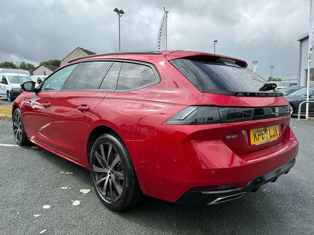 Peugeot 508 SW 1.5 Bluehdi Gt Line Eat Euro 6 Ss Red #4