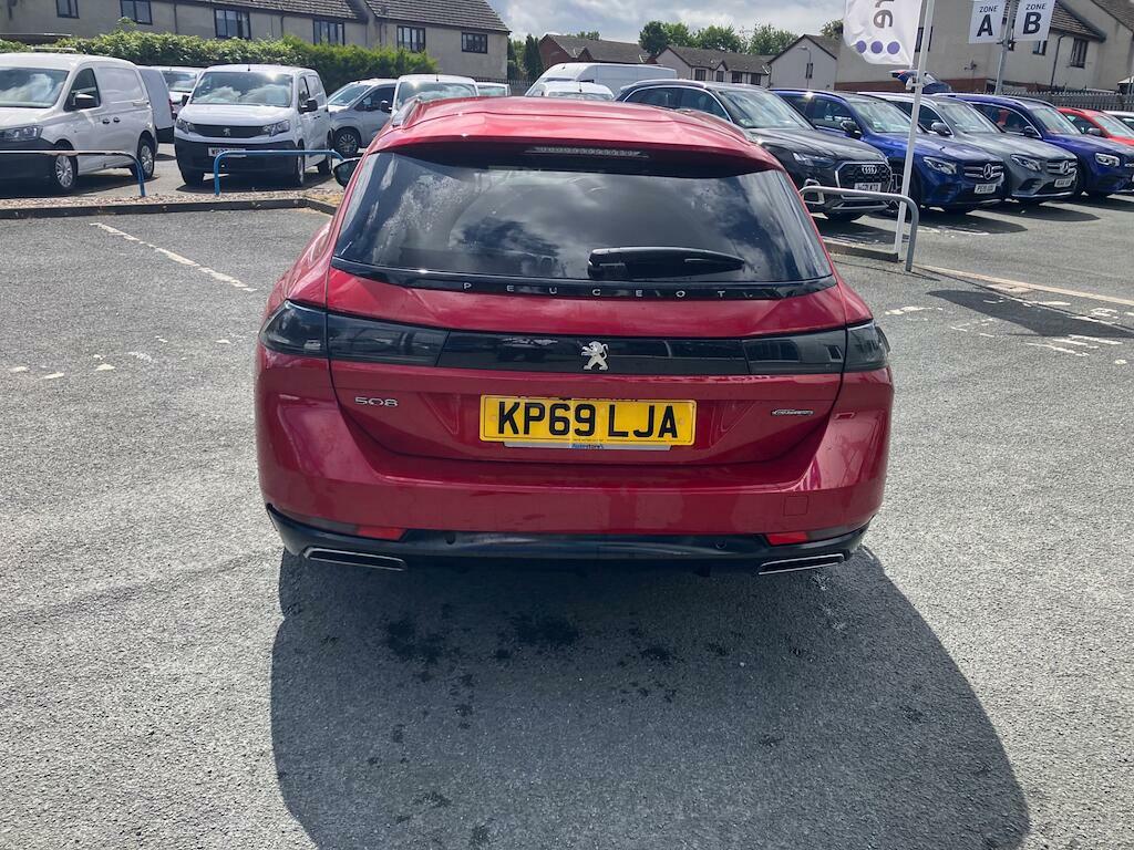 Peugeot 508 SW 1.5 Bluehdi Gt Line Eat Euro 6 Ss Red #4