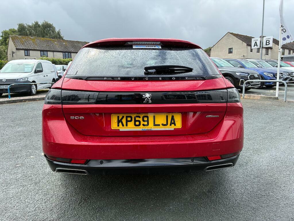 Peugeot 508 SW 1.5 Bluehdi Gt Line Eat Euro 6 Ss Red #5