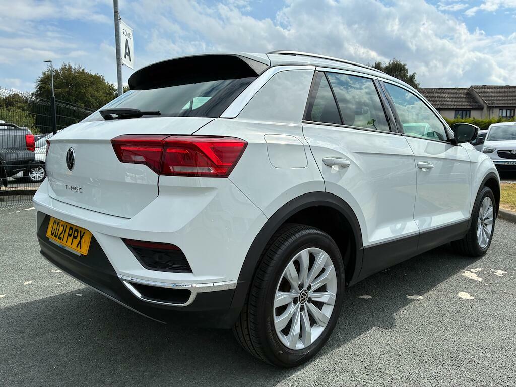 Volkswagen T-Roc 1.0 Tsi Se Suv Euro 6 Ss 110 White #6